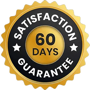AlphaRock 60-day satisfaction guarantee seal