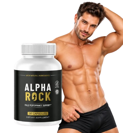 AlphaRock male performance support hero image
